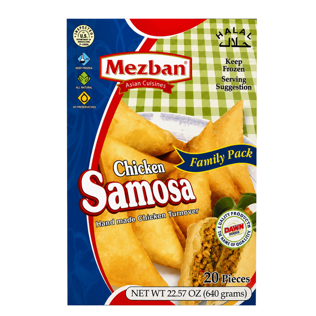 Mezban Chicken Samosa 20 pcs buy online USA - 1